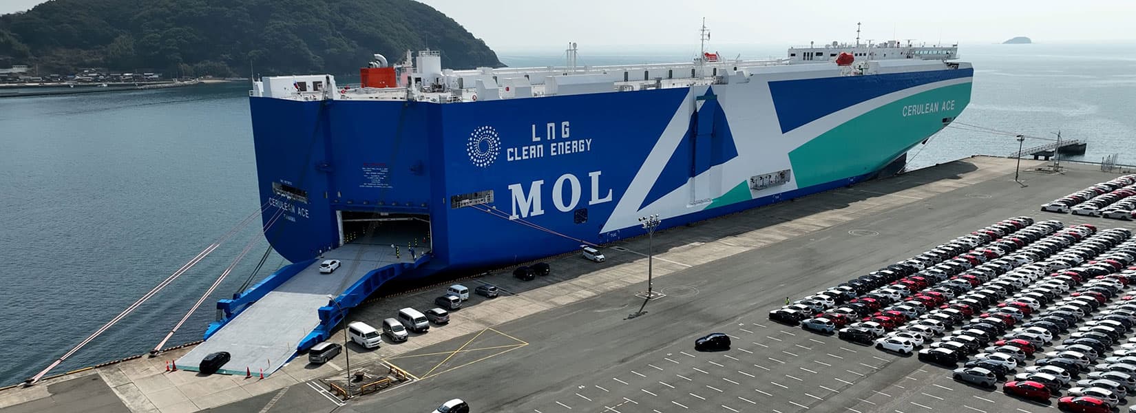 MOL ACE Vehicle Transport - CERULEAN ACE Ship
